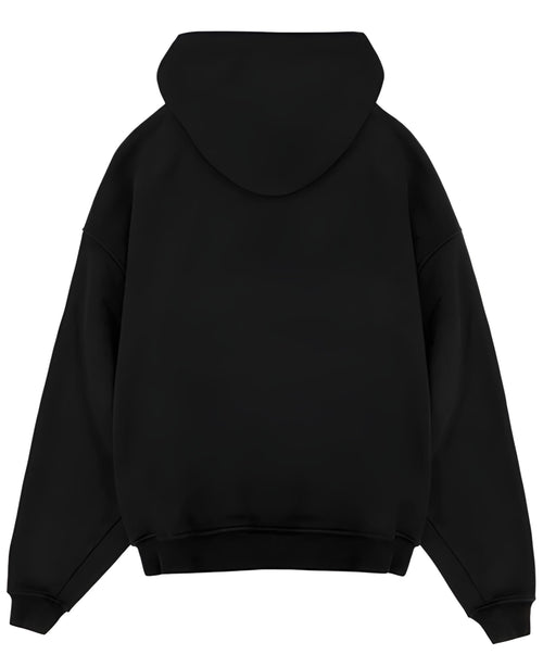 Black Oversized Hoodie Back Design