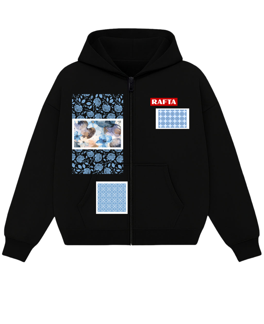 Zipper Hoodie Front Design