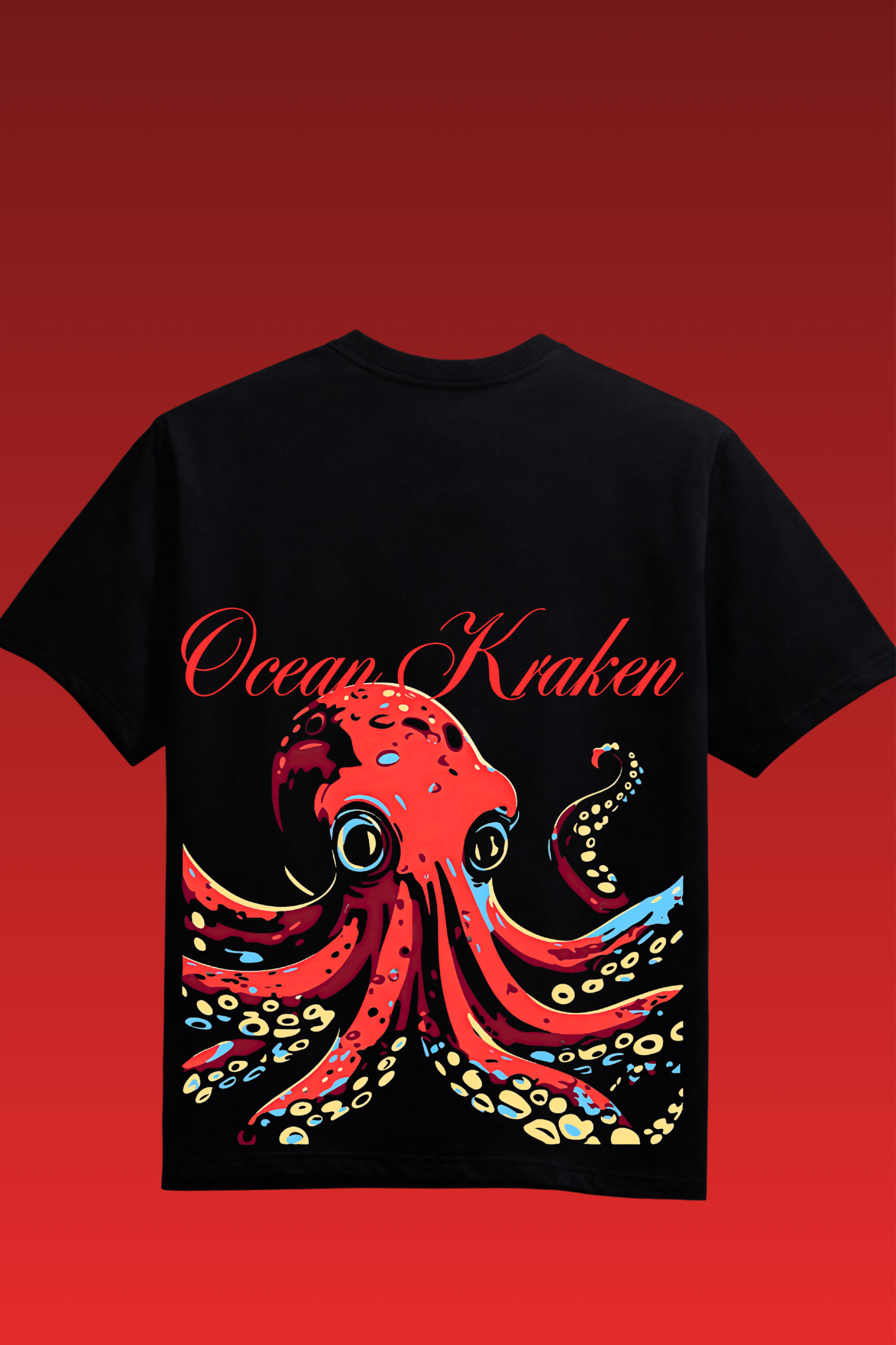Ocean Kraken Oversized t shirt