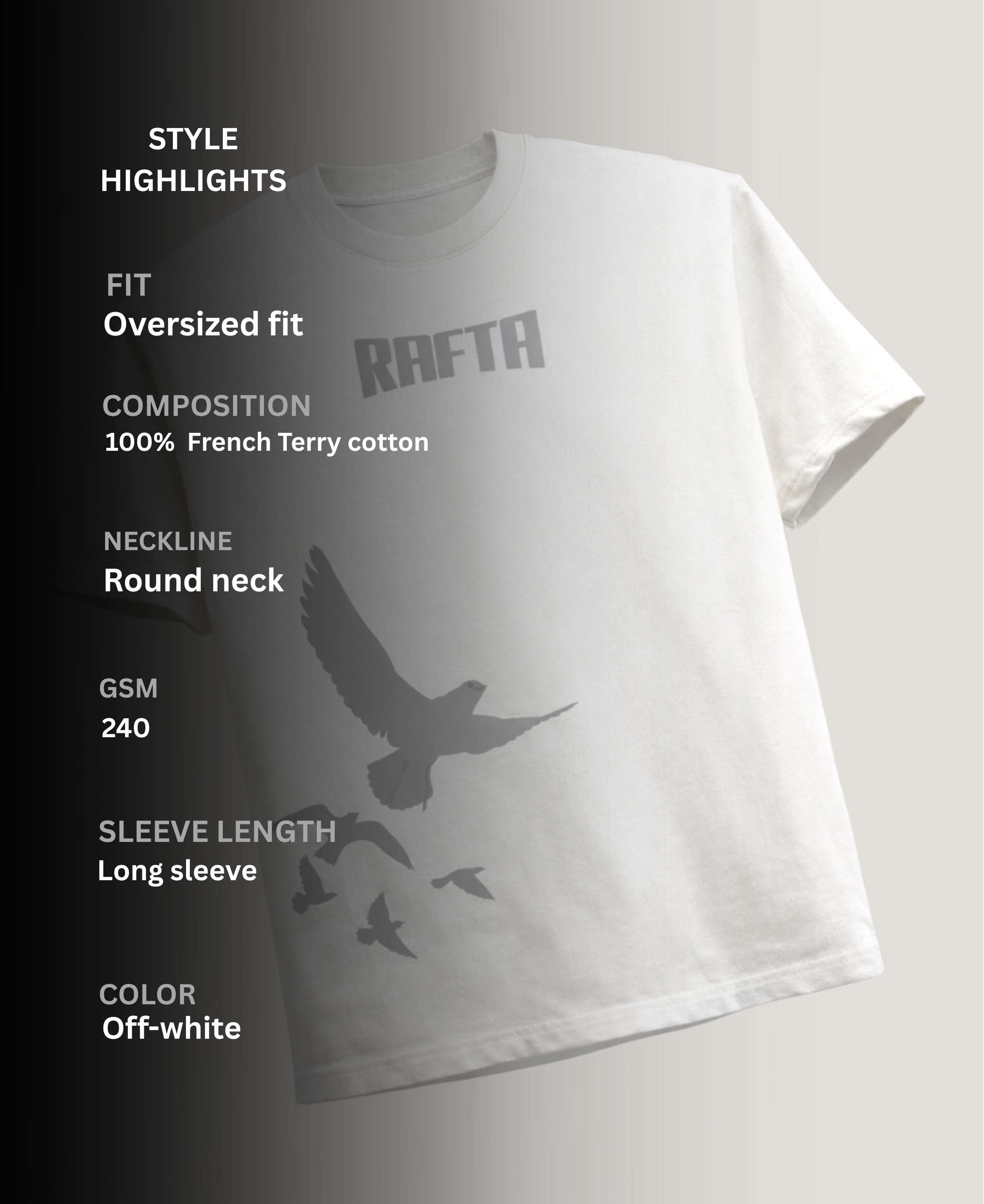 Spirit birds Oversized T-Shirt