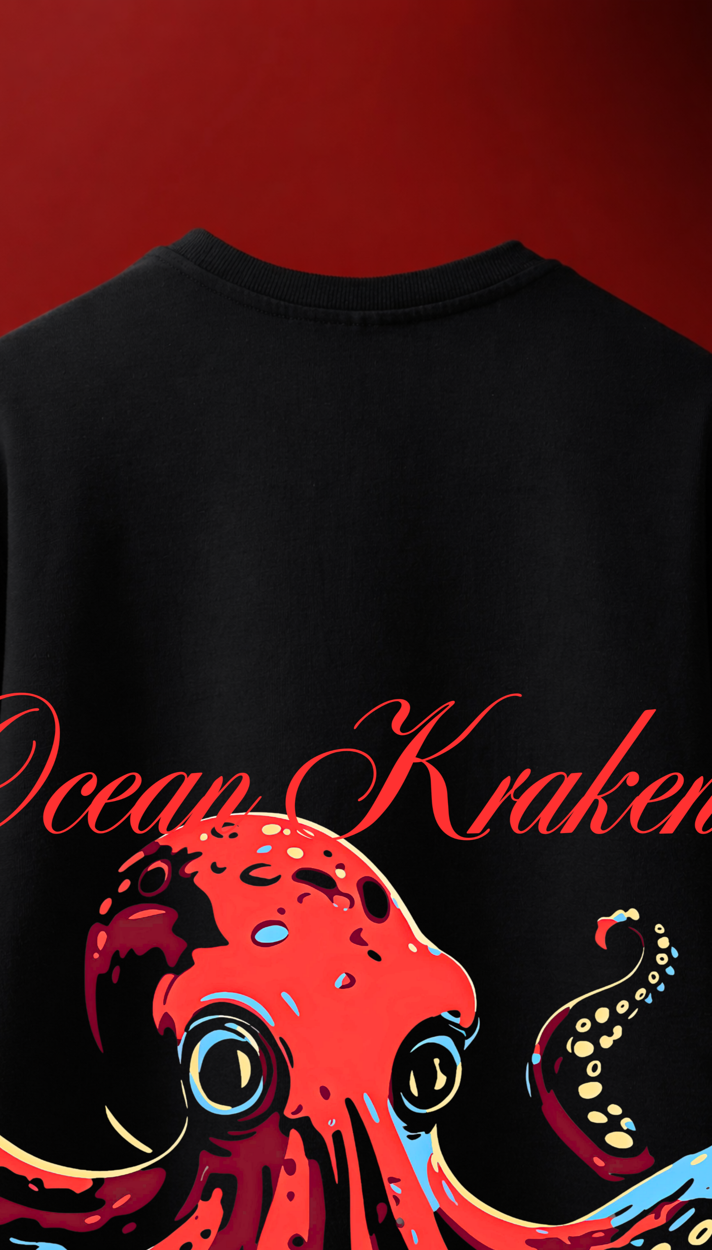 Ocean Kraken Oversized t shirt