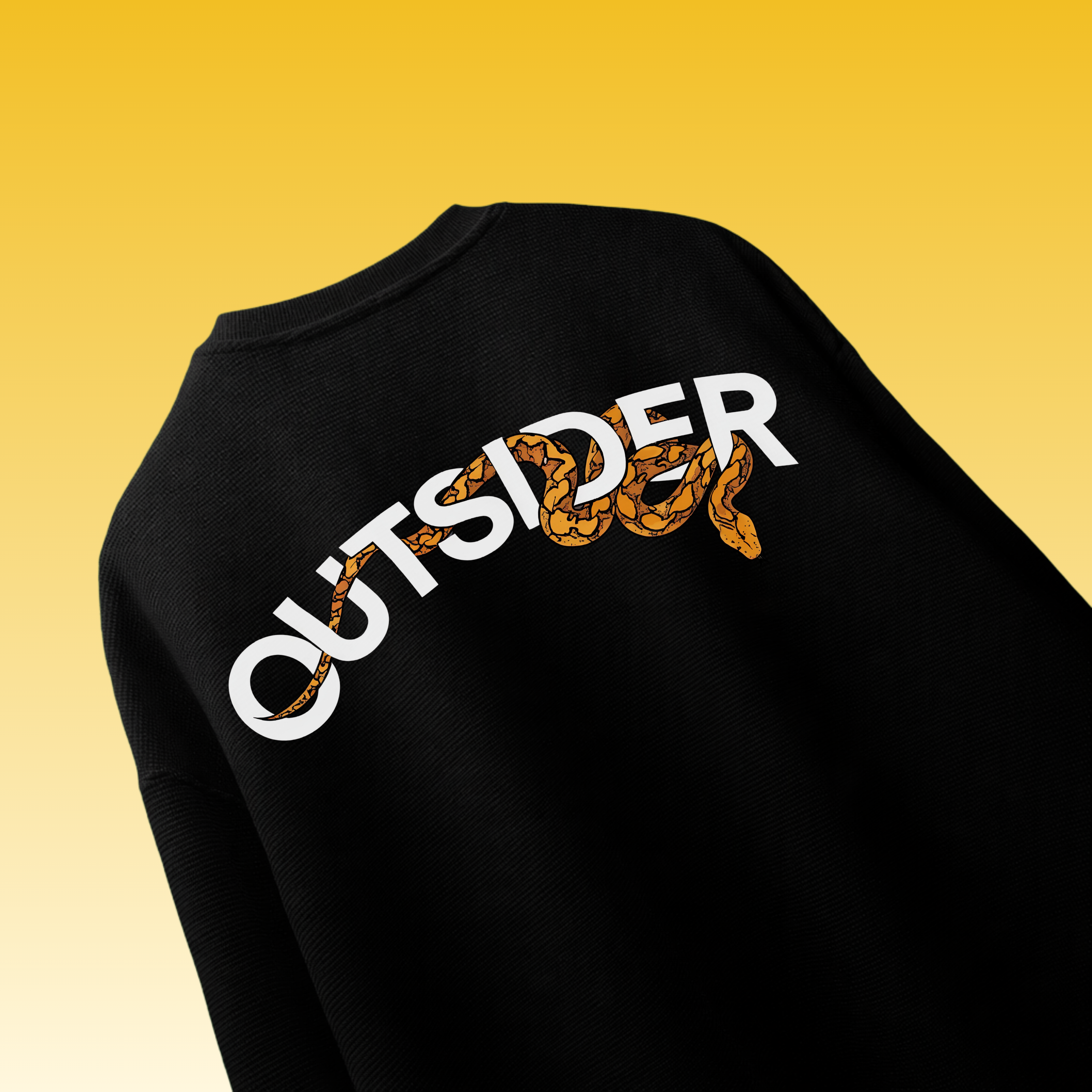 Outsider  Full sleeve waffle Oversized Tshirt